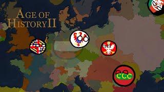 Forming German Empire in 1440 be like | Age of History II | Diamek