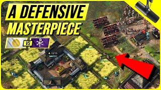 AoE4 - The Japanese Attempt A Defensive Masterpiece