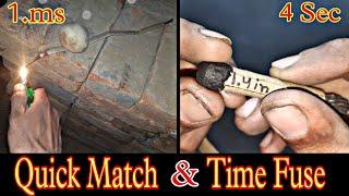 Make Quick match Fuse & Time Fuse | Fuse