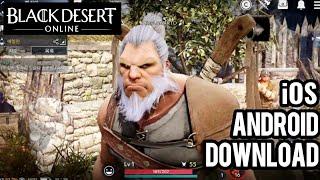 Black Desert Mobile - iOS Android Download | First Look High Settings