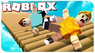 МОЖНО ЛИ ВЫЖИТЬ УПАВ С ЛЕСТНИЦЫ ??? | ROBLOX ПО РУССКИ | | Роблоксер Альберт