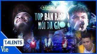 Những bản rap khiến bạn NỔI DA GÀ phải nghe 1 lần trong đời | Rap Việt Best Collection