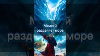  «Моисей разделяет море: Великое Чудо от Бога!»  #библия #Вера #Бог