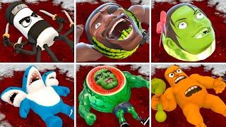 TORTURE ALL NEW ITALIAN BRAINROT ANIMALS MEMES & LIN GANG MELON FAMILY in Garry's Mod!