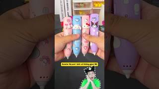 Let's draw with Sanrio 3D pen #sanrio #diy #shortsviral