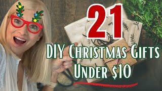 21 DIY Christmas Gifts Under $10 (For Everyone on Your List)!