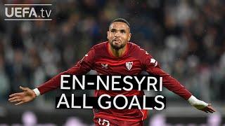 SEVILLA v ROMA | Youssef EN-NESYRI All #UEL GOALS