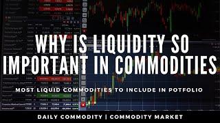 Why is Liquidity so Important in Commodities l Commodity Market l Daily Commodity l