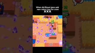 Crow's New voice Line #viral #funny #fyp #brawlstars #meme #memes