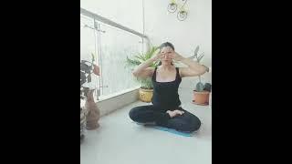 anguri bhabhi doing yoga fitness