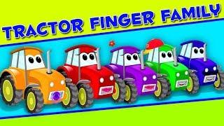 семейство пальцев трактора | детские стишки для детей | Tractor Finger Family | песня в россии