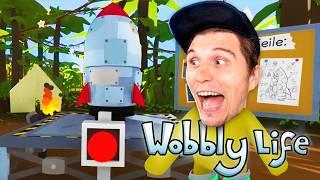 Ich baue eine RAKETE in Wobbly Life