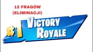 12 fragów WIN w FORTNITE solo battle royale