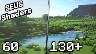 How to Increase FPS in Minecraft With SEUS Renewed Shaders and Optifine (For Low End PCs)