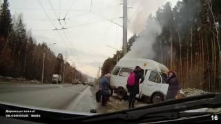 Новая подборка ДТП и аварии от «Дорожные войны» за 19 03 2017 Видео №1154  ДТП  авария