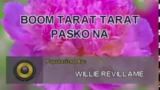 WILLIE REVILLAME - BOOM TARAT TARAT (#8523) VIDEOKE KARAOKE Platinum Piano Sd-40