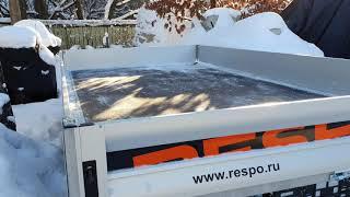 Прицеп Respo P40T2 платформа для перевозки квадроциклов, снегоходов, Багги, автомобилей.