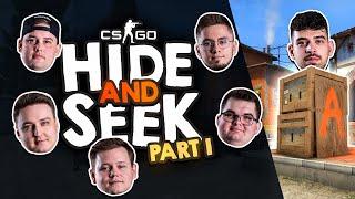 "SECRET DOORS EVERYWHERE, WHAT THE #*#"!?" ENCE CS:GO Hide & Seek part. 1