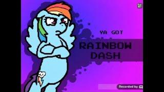 Rainbow dash como pegar/how to did banned from equestria