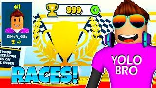 ТОПОВОЕ RACES ОБНОВЛЕНИЕ В SPEEDMAN SIMULATOR В РОБЛОКС! ROBLOX