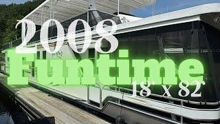 2008 Funtime 18' x 82' Widebody Houseboat for Sale by HouseboatsBuyTerry.com