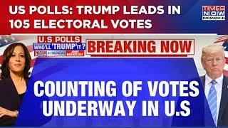 US Election Results: Donald Trump Leads With 105 Electoral Votes; Kamala Harris Holds 27 | Watch