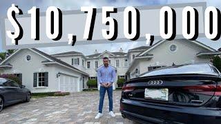 $10,750,000 WATERFRONT ESTATE IN BOCA RATON, FL | Walk Through Tour | Luxury Home Tours: EP2