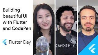 Building beautiful UIs with Flutter and CodePen