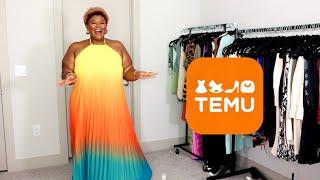 TEMU ATE DOWN WITH THIS HAUL, I FEAR  || PLUS SIZE & CURVY TRY ON HAUL || SIZE 4X || MISSJEMIMA