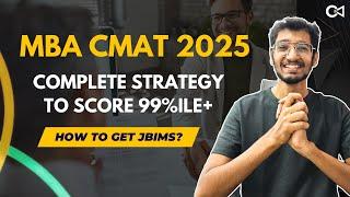 CMAT 2025 Strategy | FULL CMAT Study Schedule | Crack Every Test