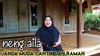 Masya Allah||cantiknya neng aila janda desa ramah dan murah senyum