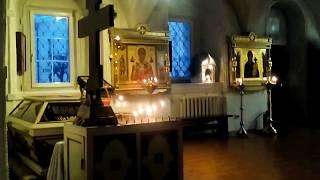 Футаж в Русской Церкви Footage in the Russian Church