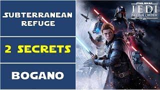 Subterranean Refuge: All Secrets Locations | Bogano | Star Wars Jedi Fallen Order