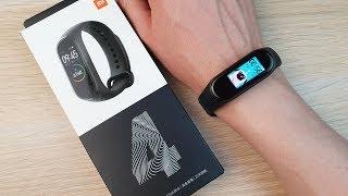 XIAOMI MI BAND 4 - ОБЗОР И ПЕРВАЯ НАСТРОЙКА