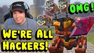 EVERYONE HACKING In This Skirmish! War Robots Funny Gameplay WR