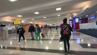 Walking Tour of JFK Airport , New York