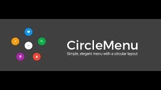 Beautiful Circular Menu tutorial in Android Studio