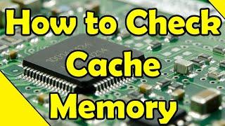 How to Check Cache Memory in Laptop | Suleman ReX |