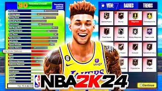 THE NBA 2K24 MYPLAYER BUILDER!