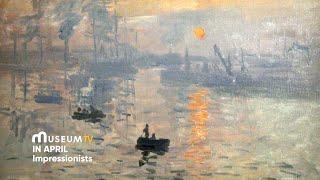 In April, learn more about impressionists on Museum TV !