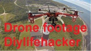 Self-made drone footage by Diylifehacker