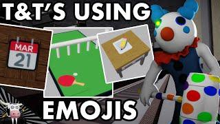 [] EMOJI TIPS AND TRICKS | Piggy Build Mode