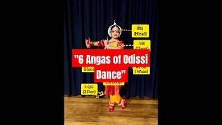 "Angas (ଅଙ୍ଗ)"major Limbs" in Odissi Dance.#knowledge  #odissi #dance  #tutorial #shorts #yt #shorts