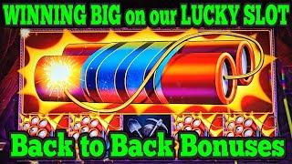 BIG WIN FIRST SPIN BONUS on EUREKA REEL BLAST SLOT | Las Vegas Slots #casino #slots #vegas #gambling