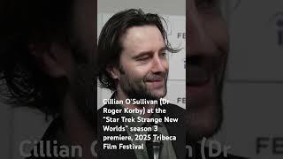 Cillian O'Sullivan (Dr Roger Korby) at #StarTrek Strange New Worlds season 3 premiere #Tribeca2025