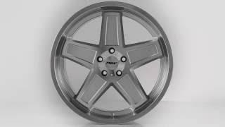 TSW Alloy Wheels Camber - Silver with Mirror Cut Face and Lip