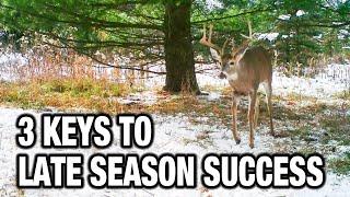 3 Keys to Late Season Deer Hunting Success