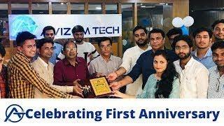 Celebrating its 1st Anniversary | #Awizom tech Bytes | Software Company #Raipur