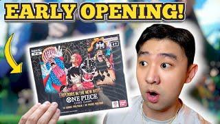 OPENING A BOOSTER BOX OF OP-09 EMPEROR'S OF THE NEW WORLD (English)! EARLY OPENING!