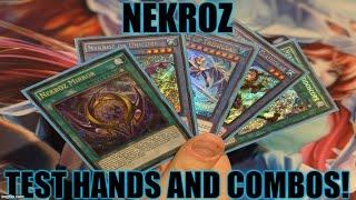 HOW TO PLAY A NEKROZ DECK! TEST HANDS AND COMBOS! (JUNE 2020) YUGIOH!